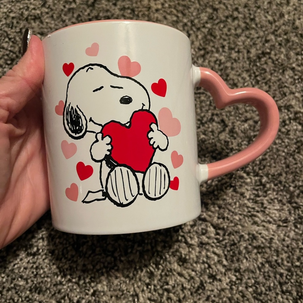 Peanuts Snoopy Valentines mug